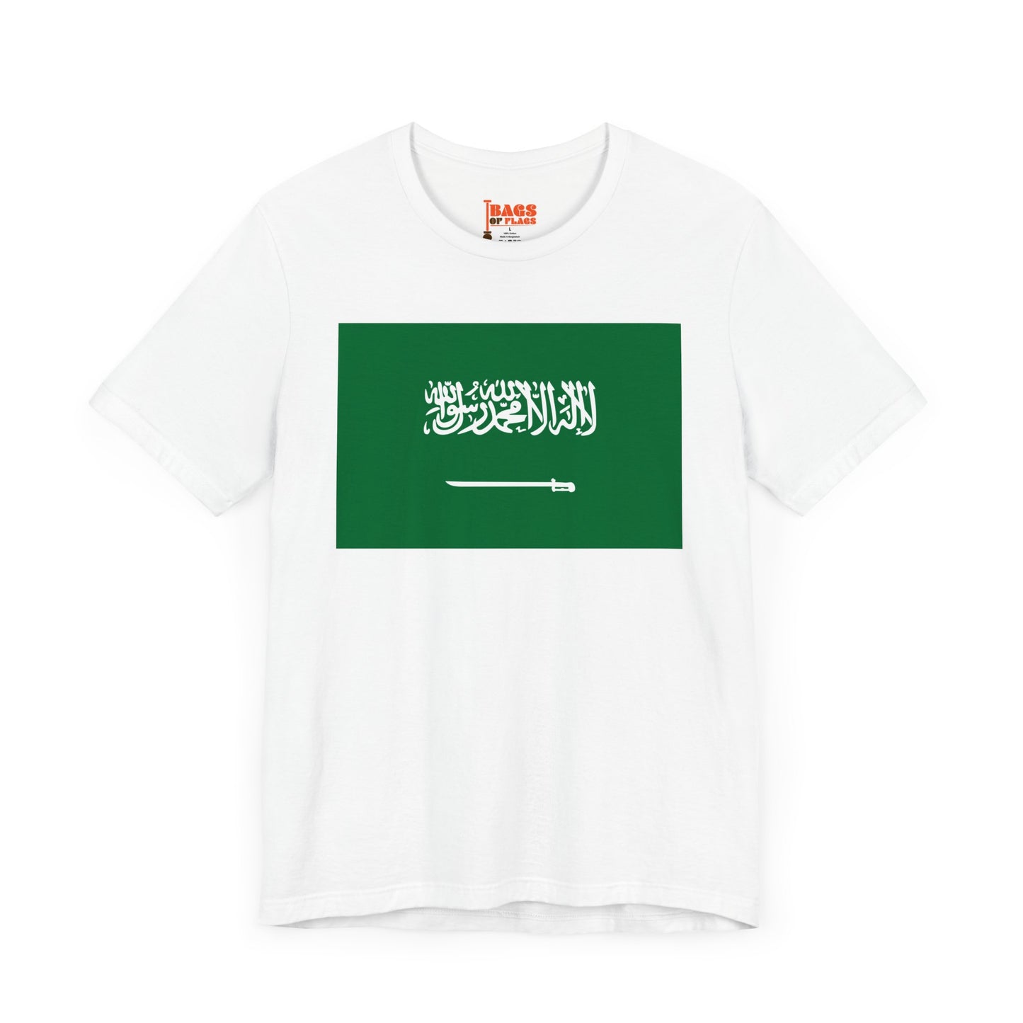 Saudi Arabia Flag on T-shirt