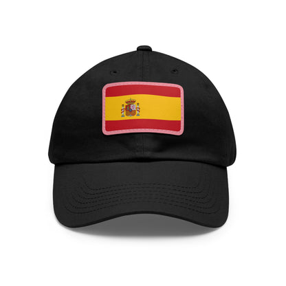 Spain Leather Patch Hat