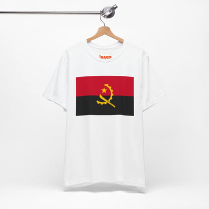 Angola Flag on T-shirt