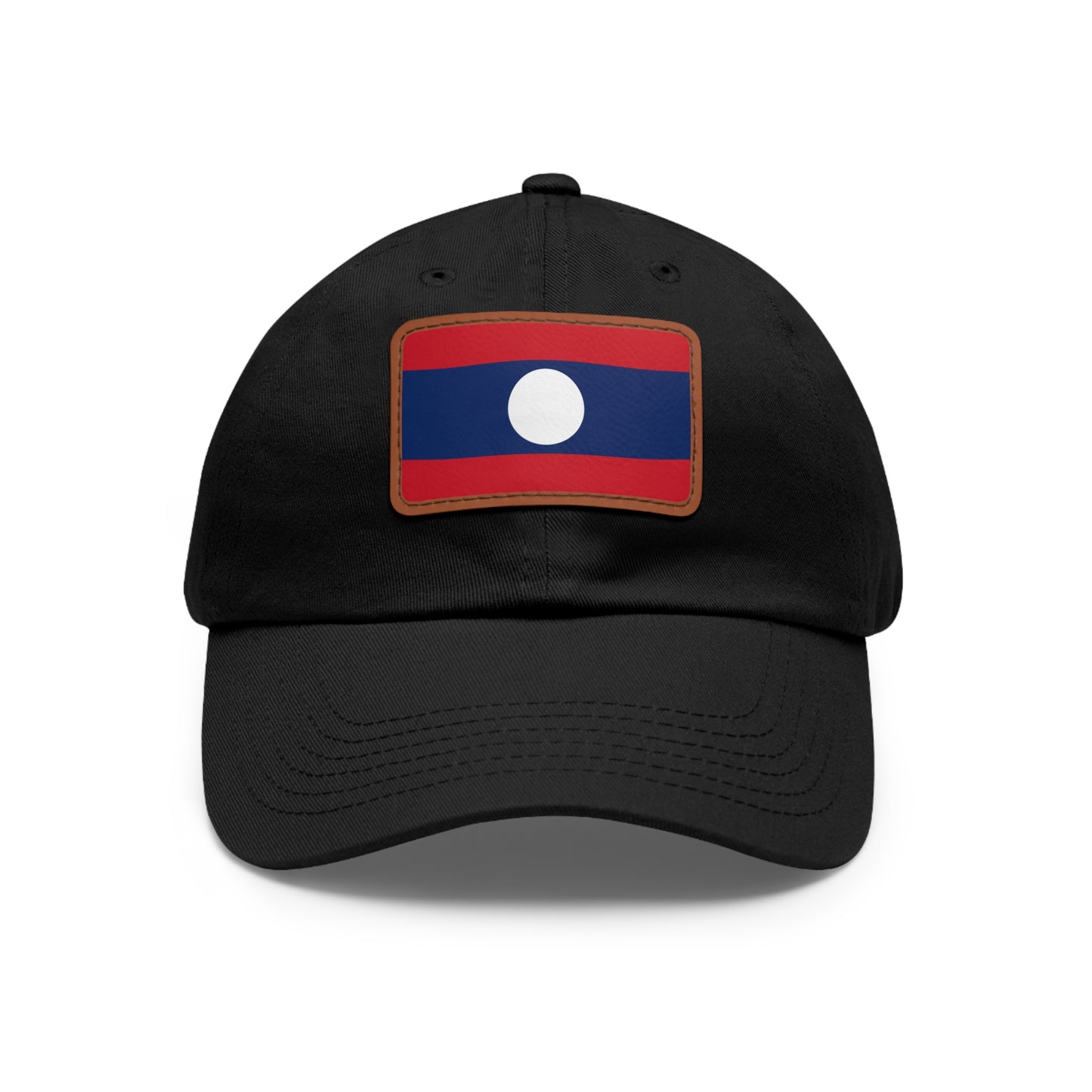 Laos Leather Patch Hat