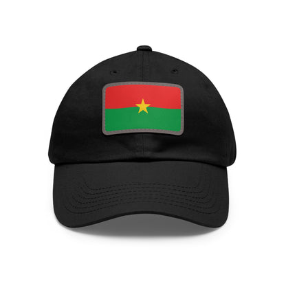 Burkina Faso Leather Patch Hat