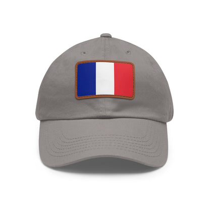 France Leather Patch Hat