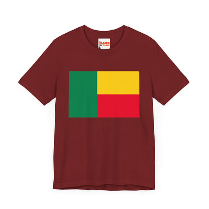 Benin Flag on T-shirt