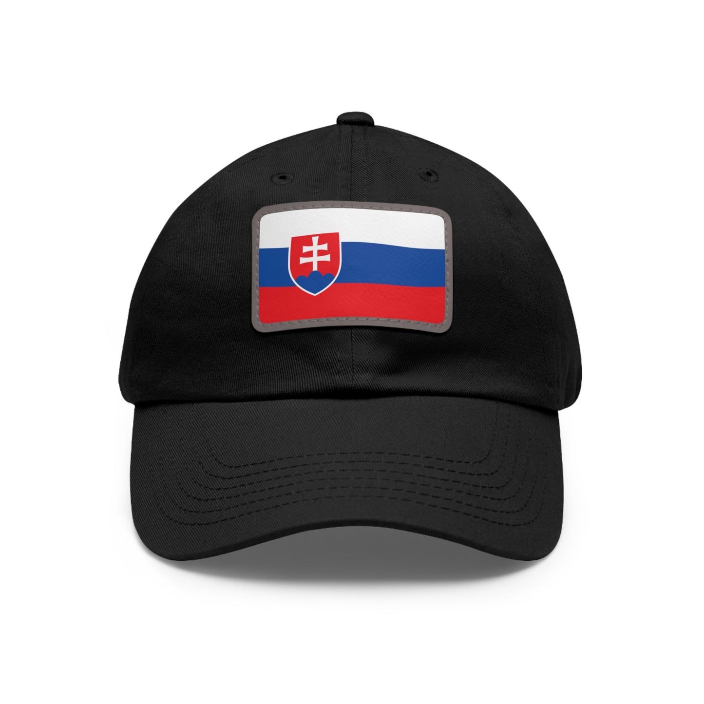Slovakia Leather Patch Hat