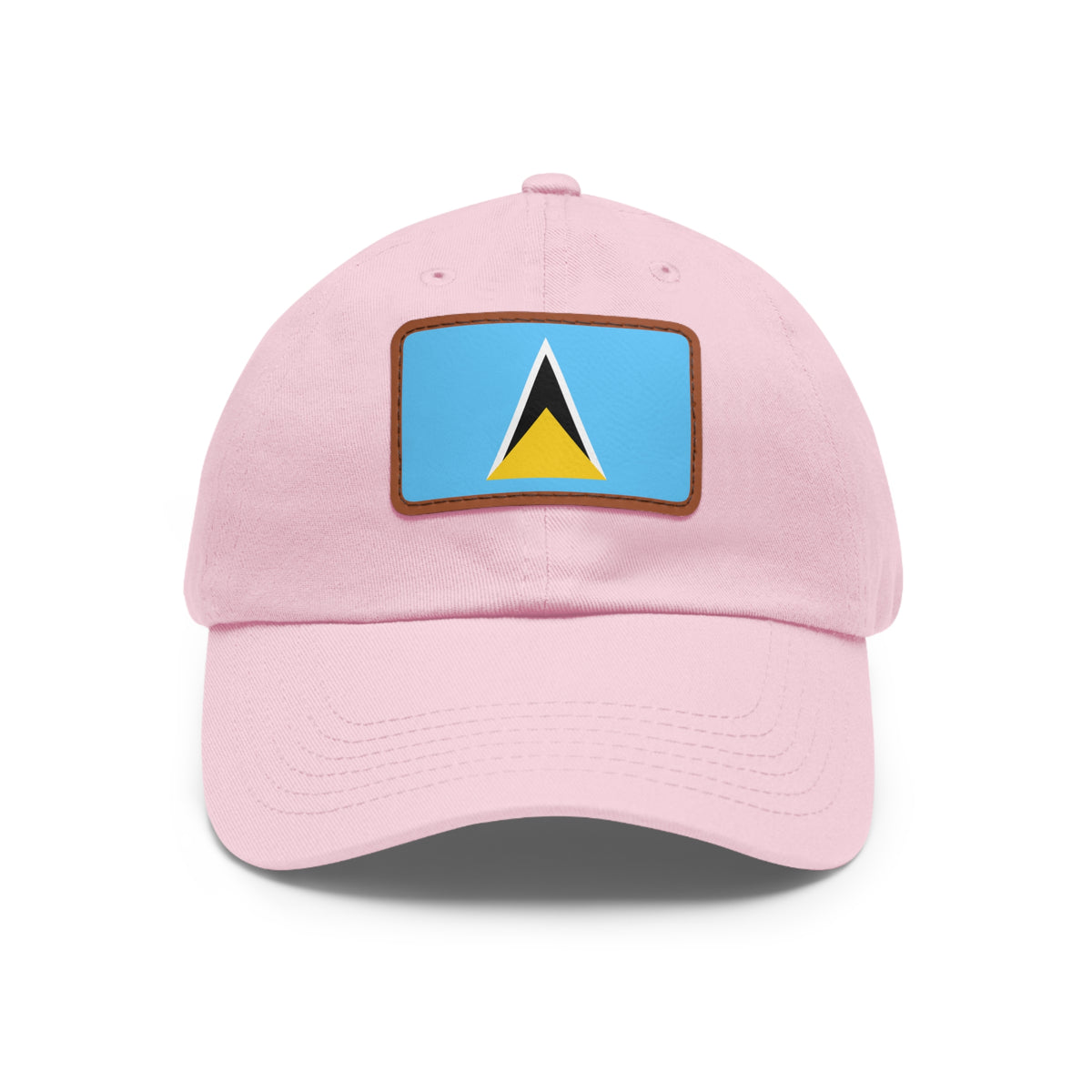 Saint Lucia Leather Patch Hat