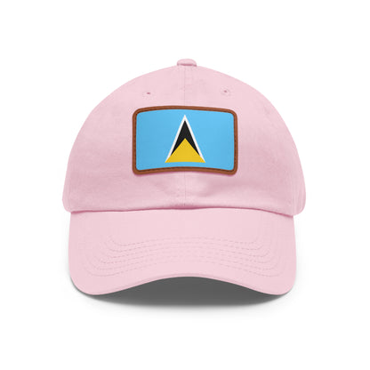 Saint Lucia Leather Patch Hat