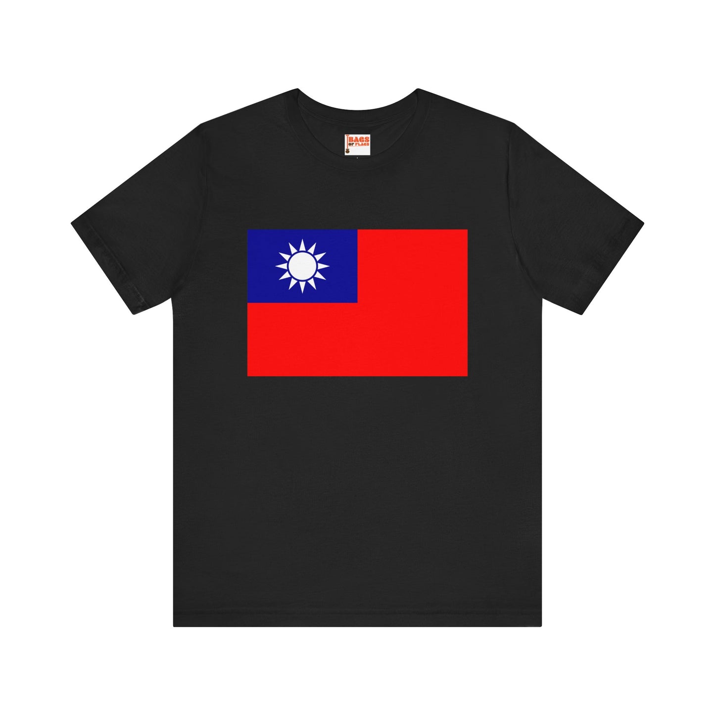 Taiwan Flag on T-shirt
