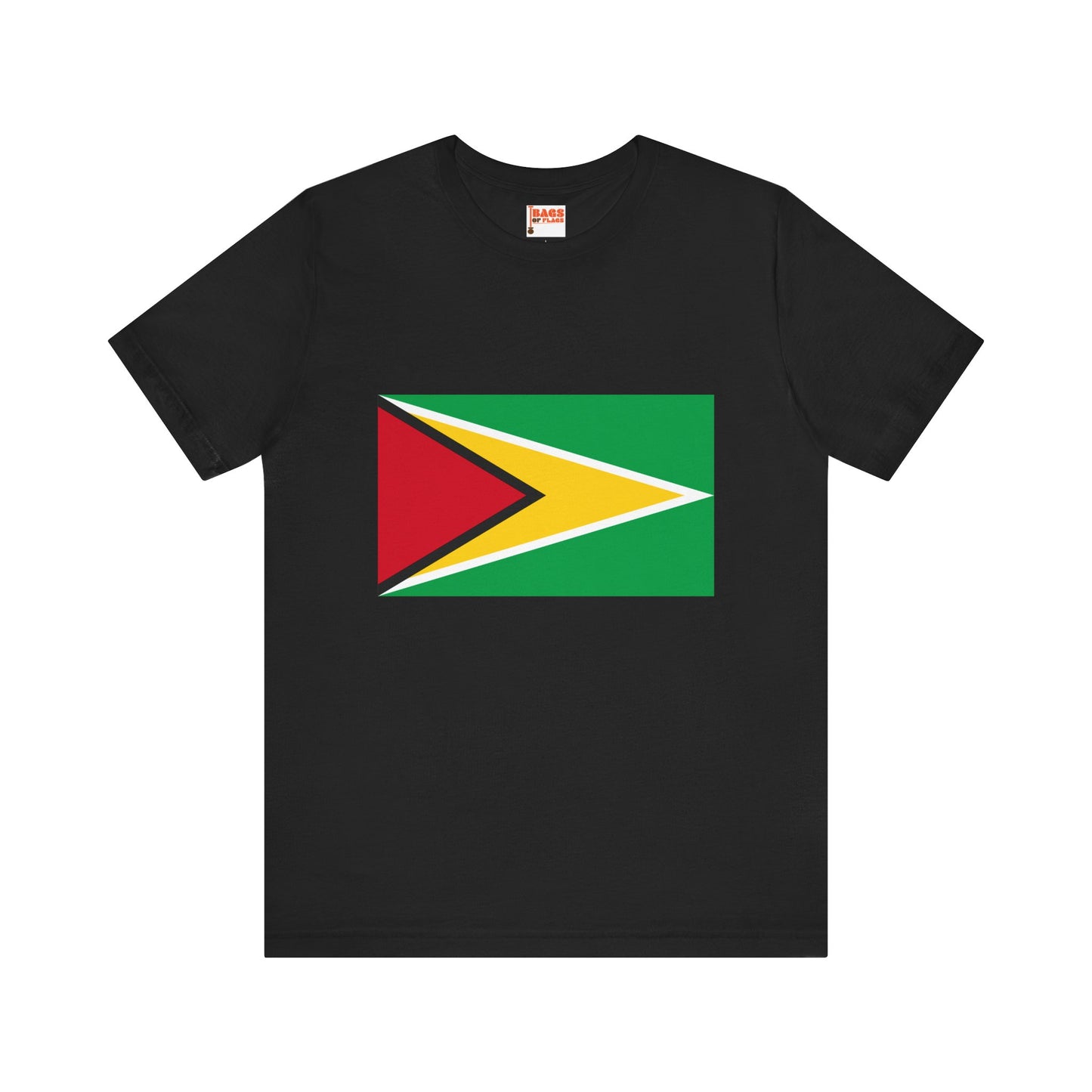 Guyana Flag on T-shirt