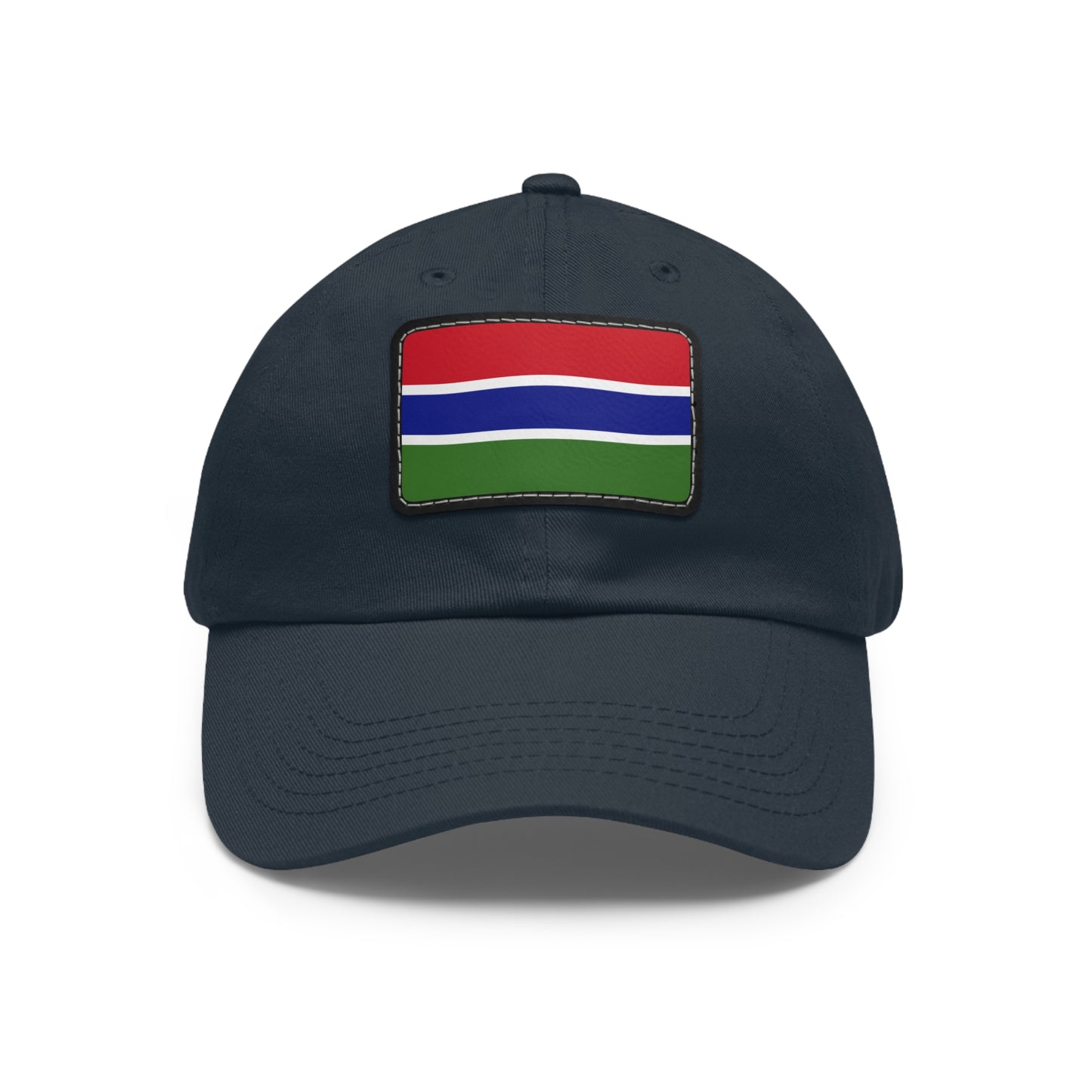 The Gambia Leather Patch Hat