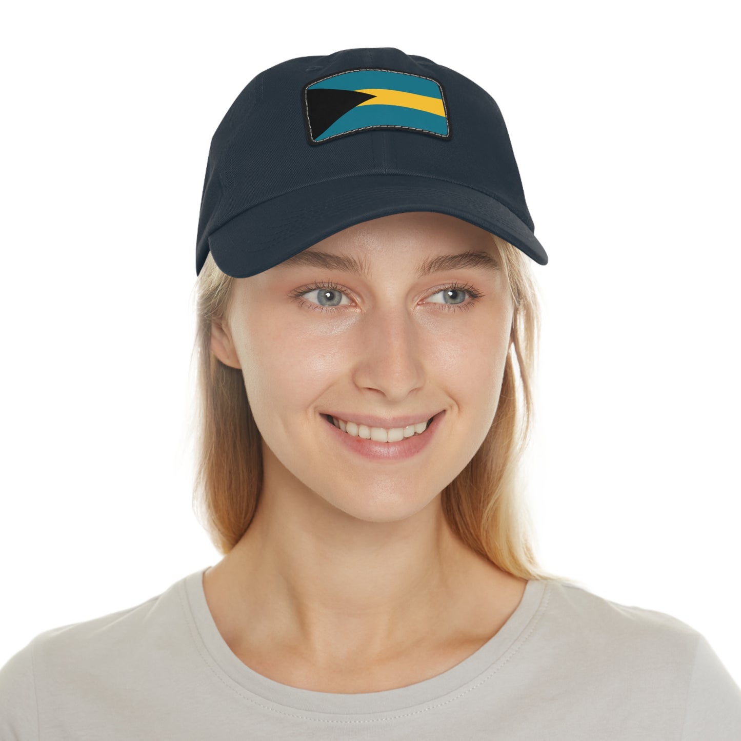 The Bahamas Leather Patch Hat
