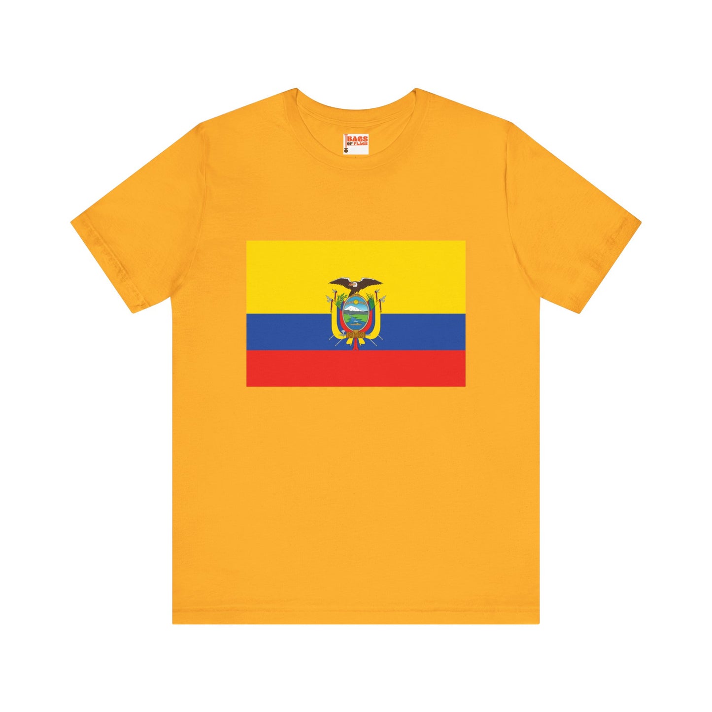 Ecuador Flag on T-shirt