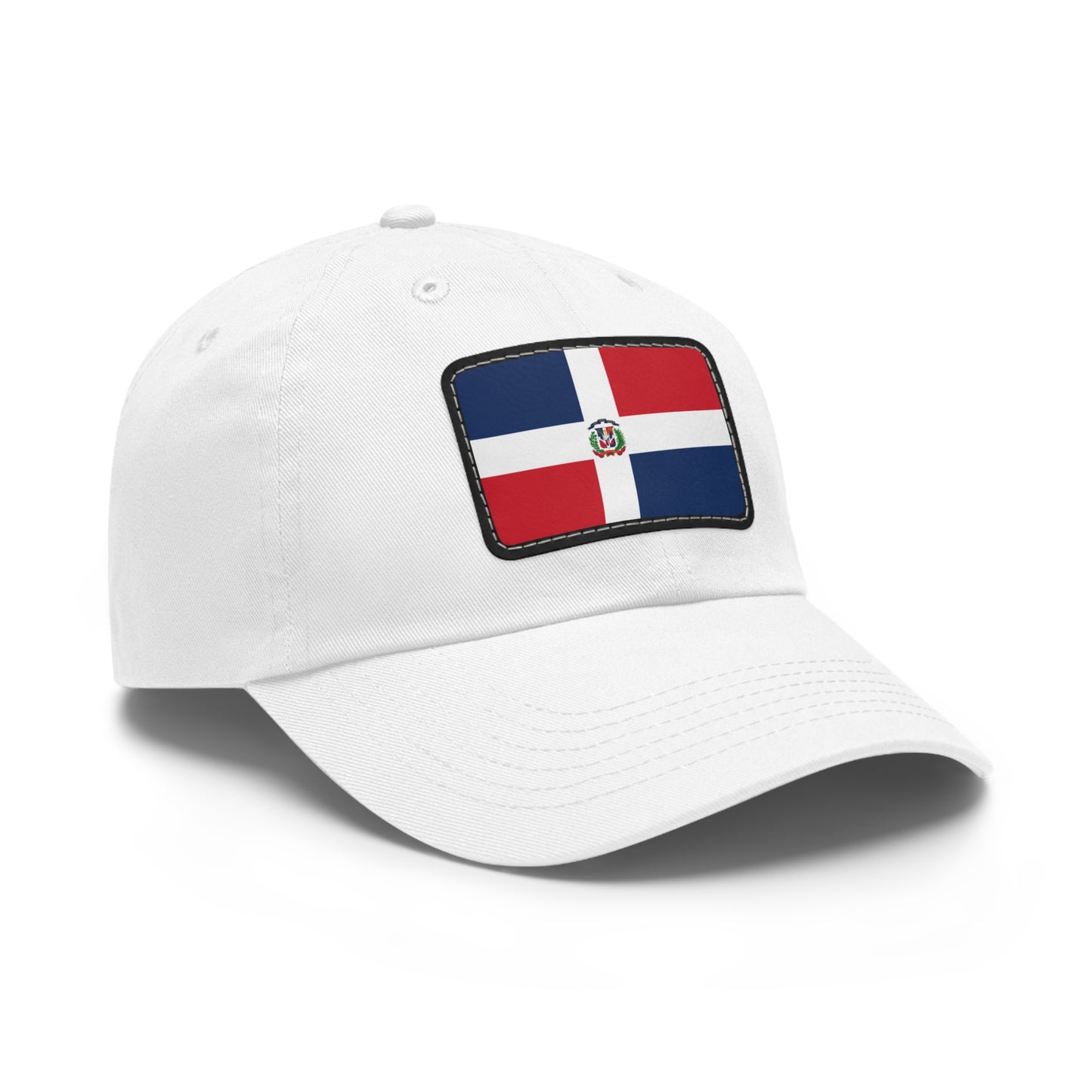 Dominican Republic Leather Patch Hat