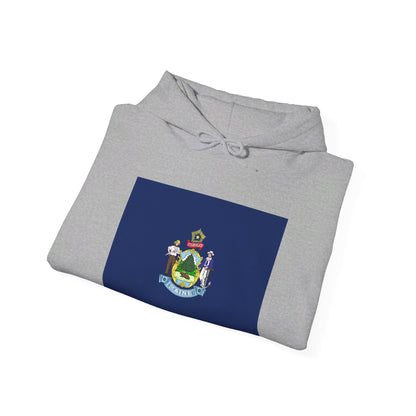 Maine Flag Hoodies