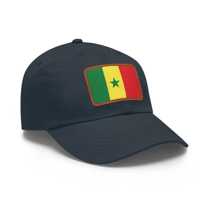 Senegal Leather Patch Hat