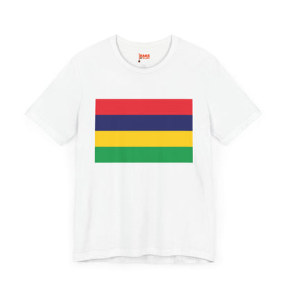 Mauritius Flag on T-shirt
