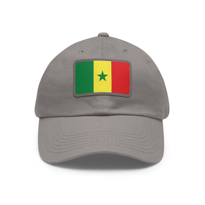 Senegal Leather Patch Hat