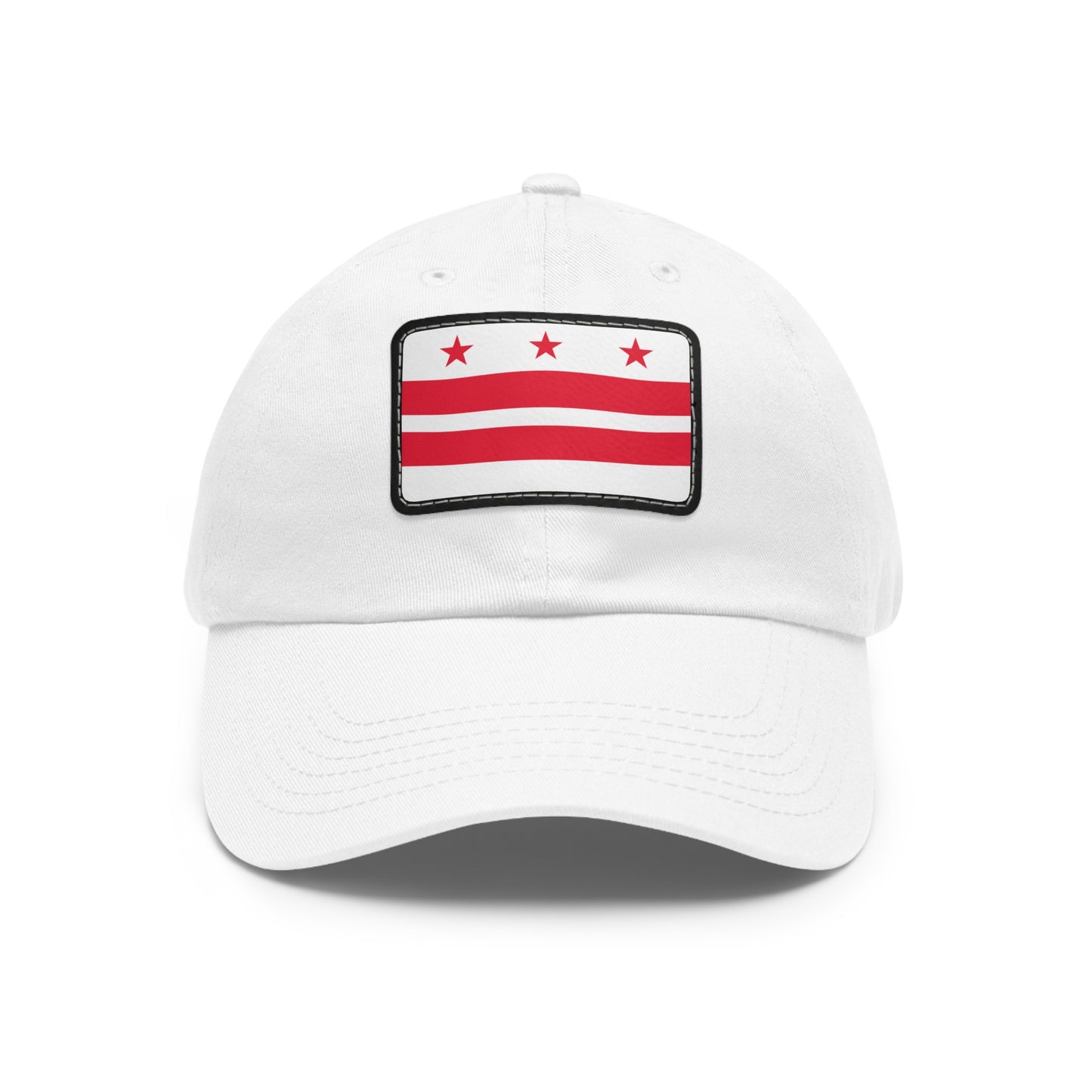 District of Columbia Leather Patch Hat
