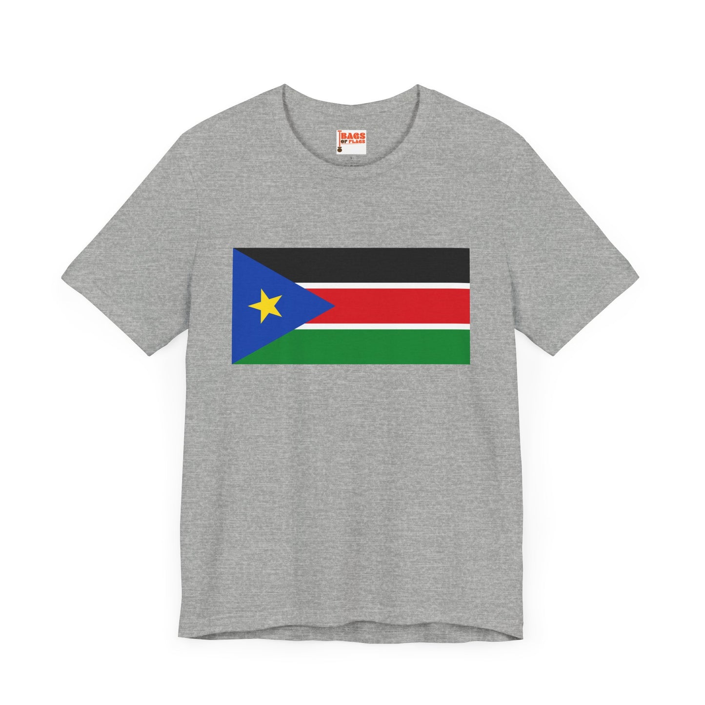 South Sudan Flag on T-shirt