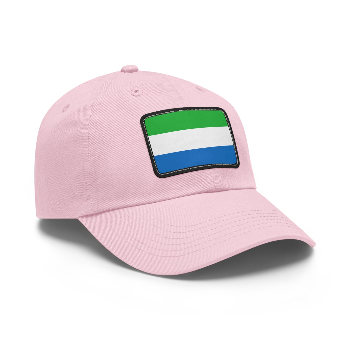 Sierra Leone Leather Patch Hat