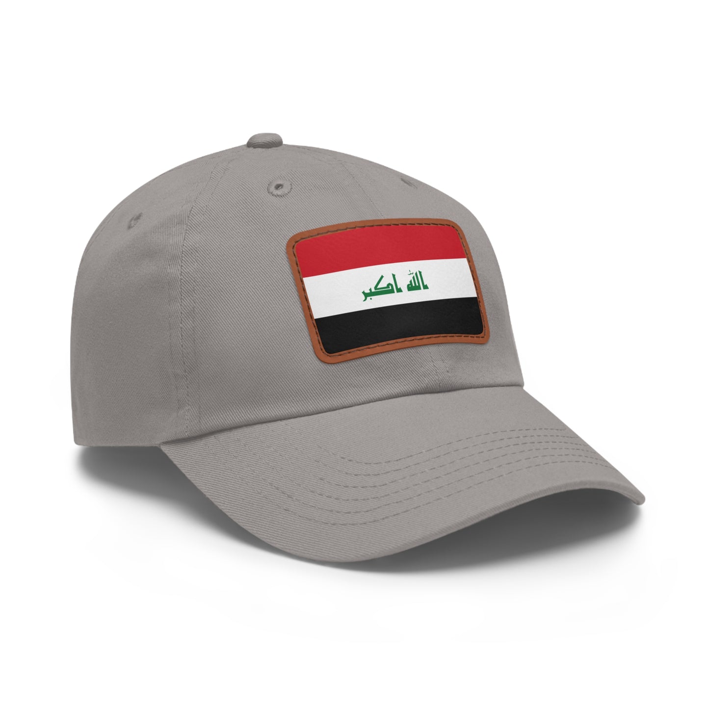 Iraq Leather Patch Hat