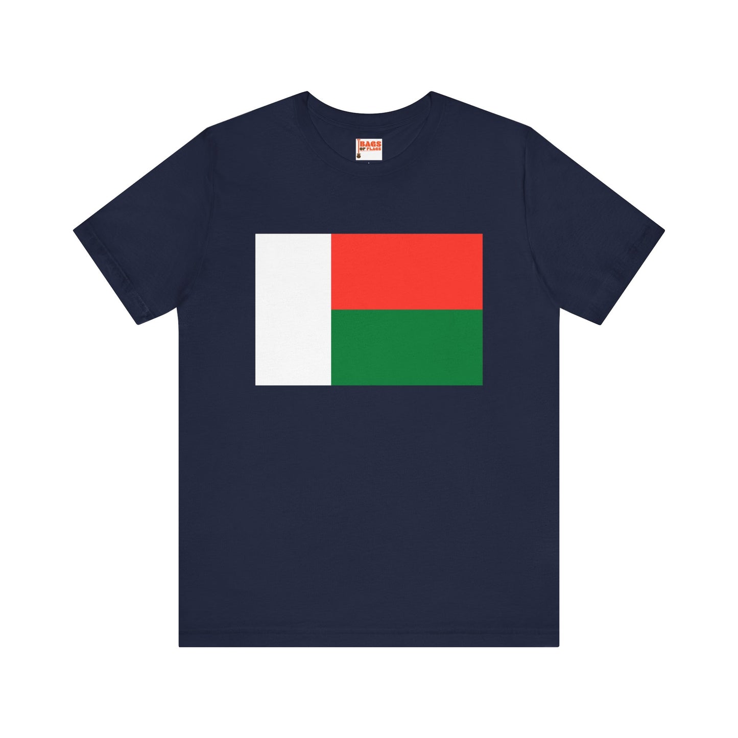 Madagascar Flag on T-shirt