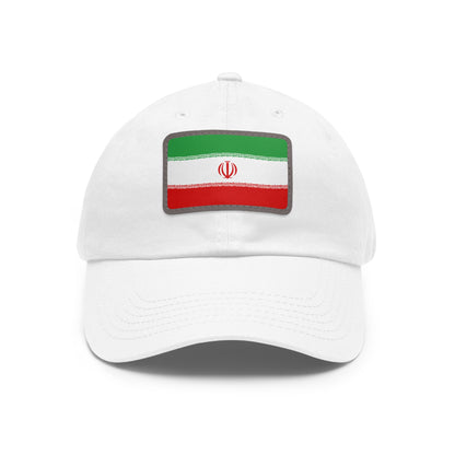 Iran Leather Patch Hat