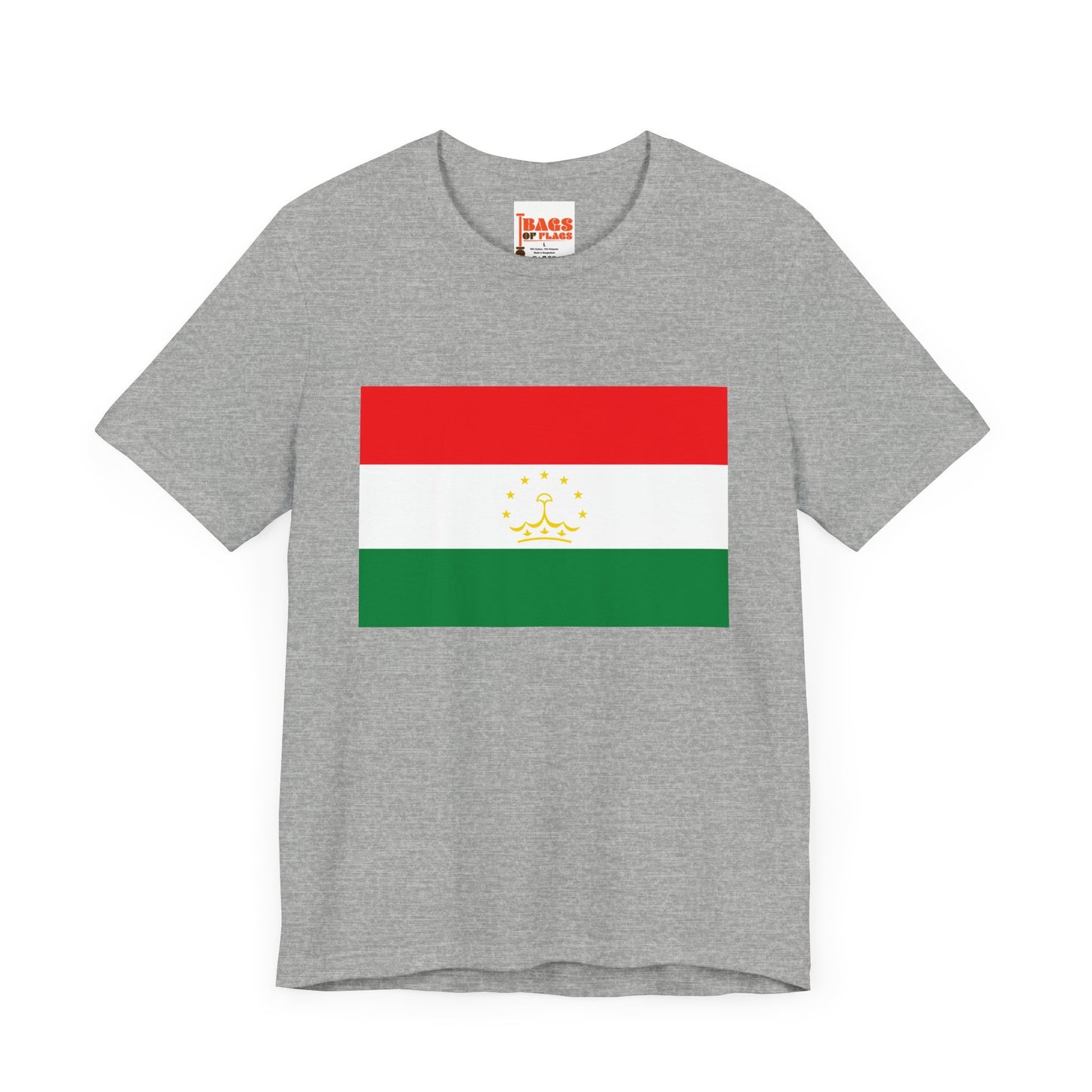 Tajikistan Flag on T-shirt