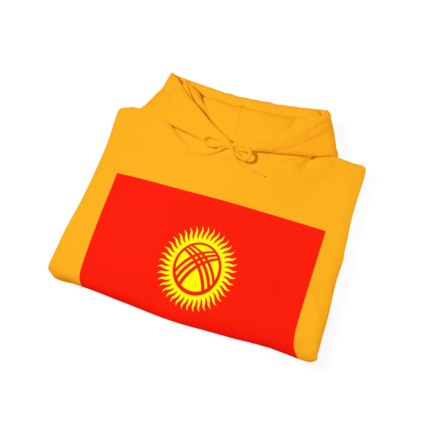 Kyrgyzstan Flag on Hoodie