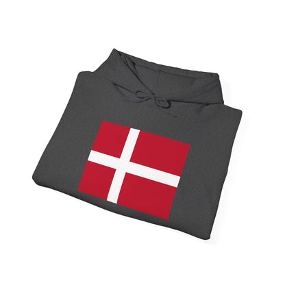 Denmark Flag Hoodies