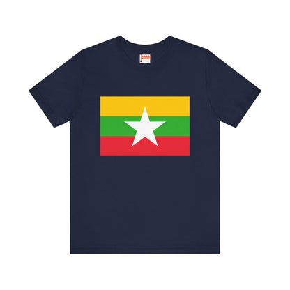 Myanmar Flag on T-shirt