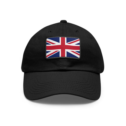 United Kingdom Leather Patch Hat