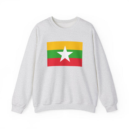 Myanmar Flag Sweatshirt