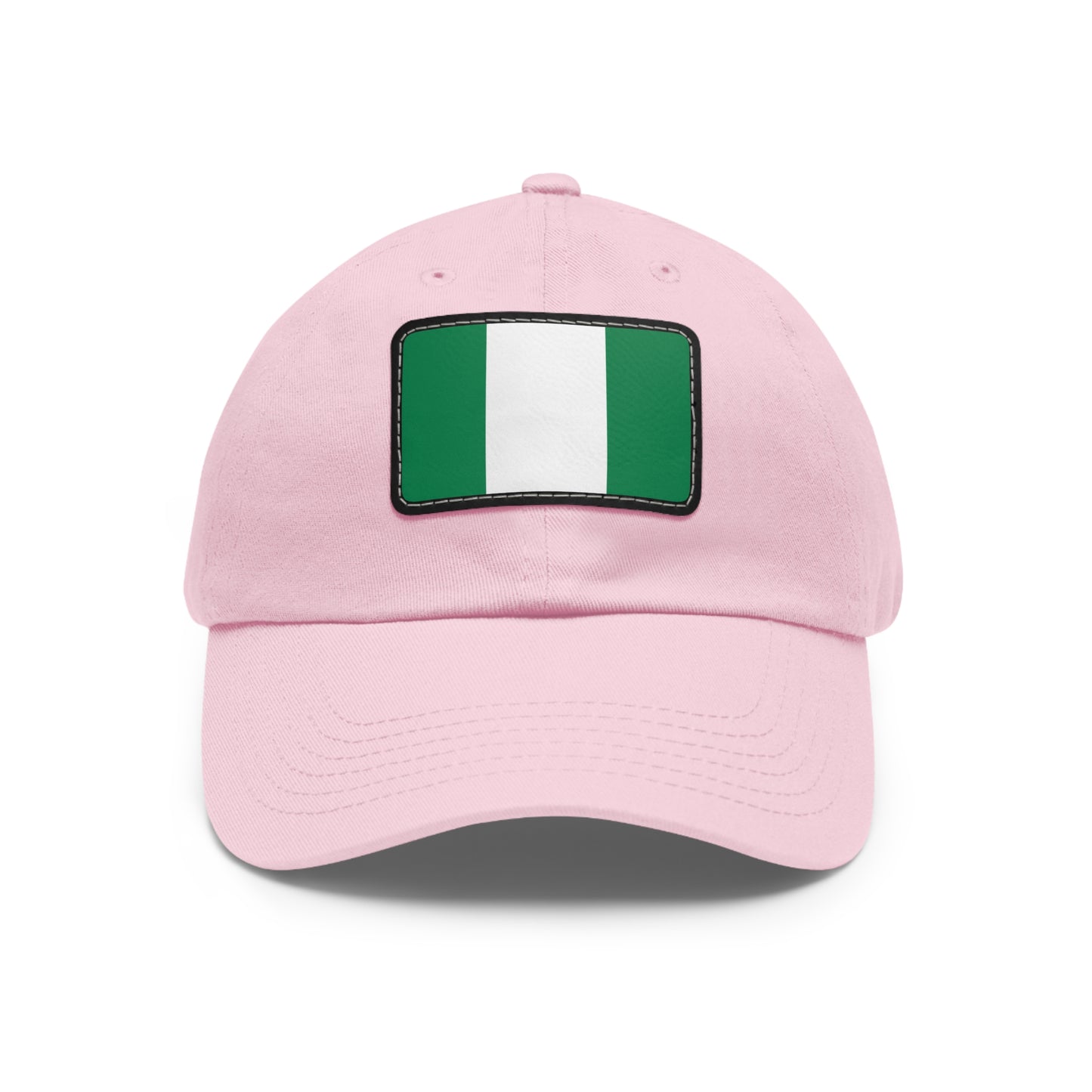 Nigeria Leather Patch Hat