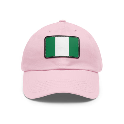 Nigeria Leather Patch Hat