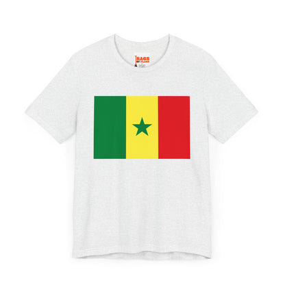 Senegal Flag on T-shirt