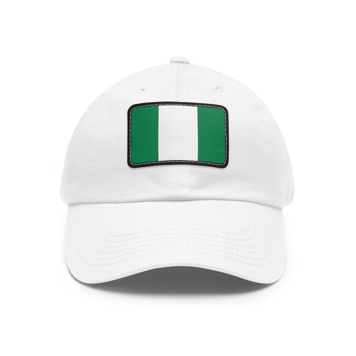 Nigeria Leather Patch Hat