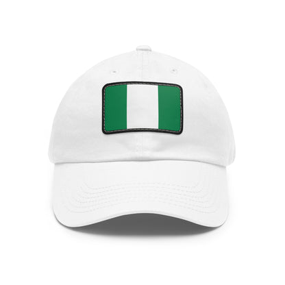 Nigeria Leather Patch Hat