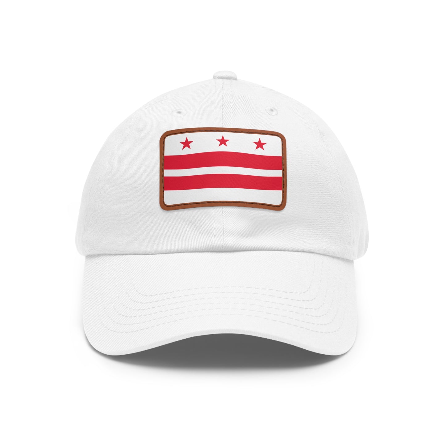 District of Columbia Leather Patch Hat