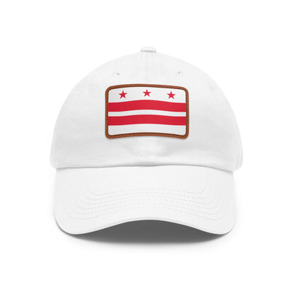 District of Columbia Leather Patch Hat