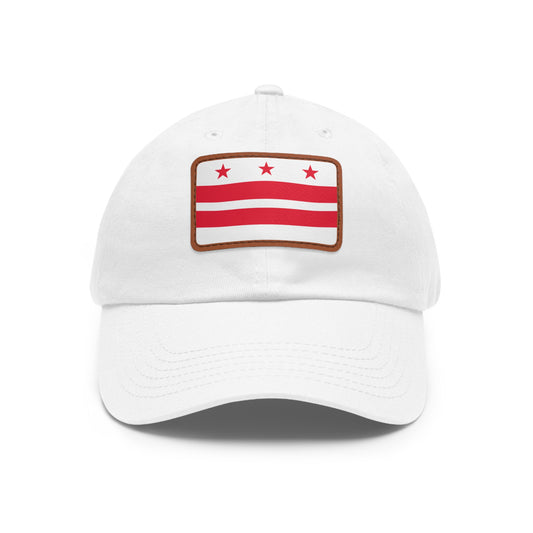 District of Columbia Leather Patch Hat
