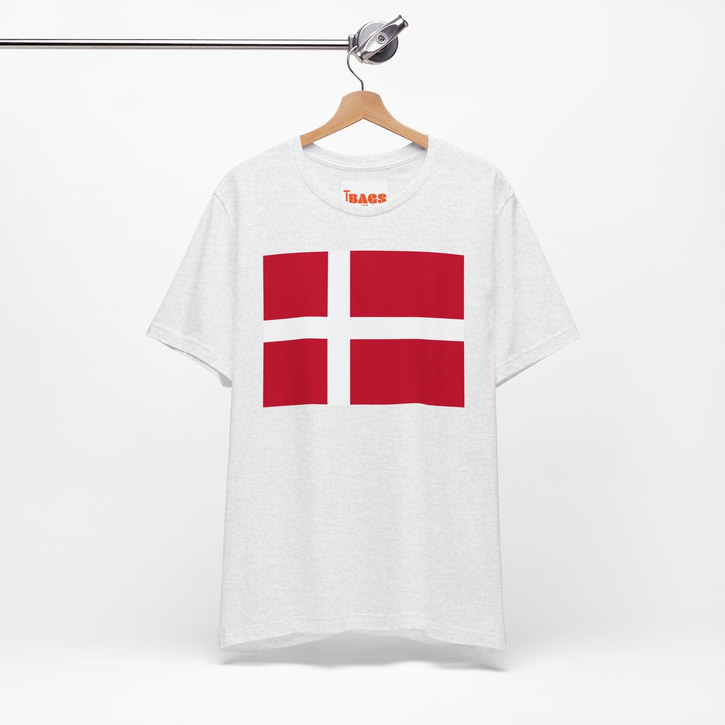 Denmark Flag on T-shirt