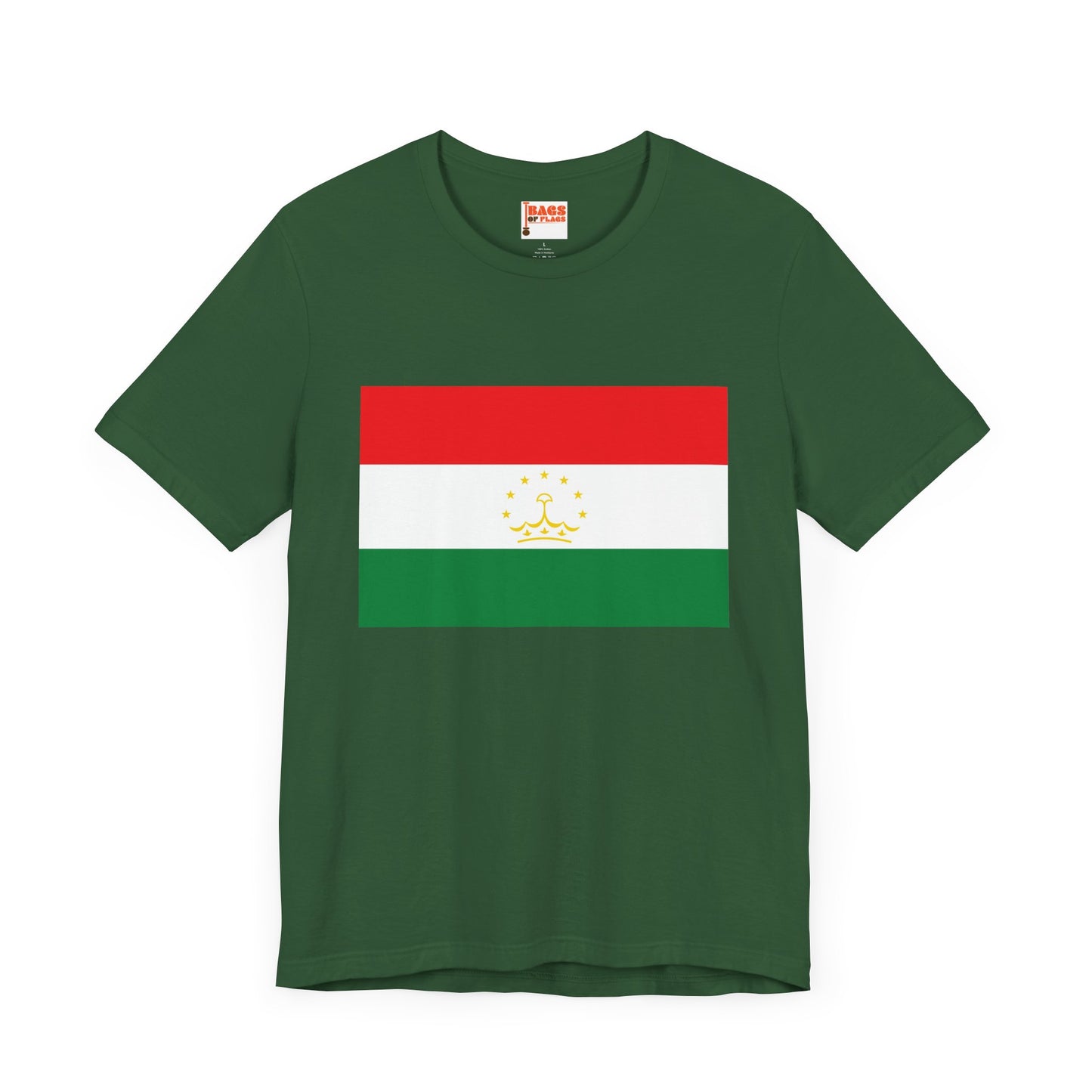 Tajikistan Flag on T-shirt