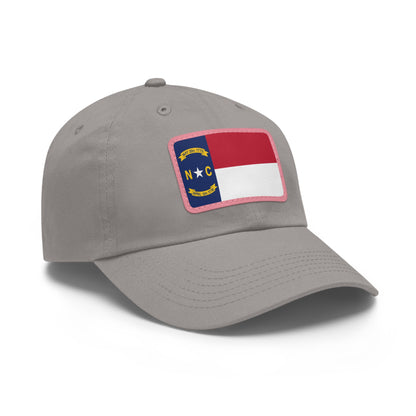 North Carolina Leather Patch Hat