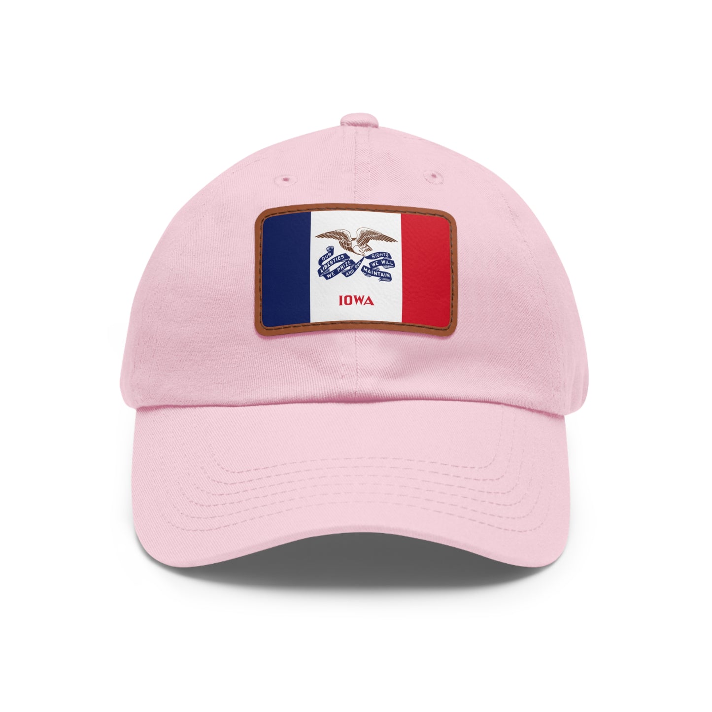 Iowa Leather Patch Hat