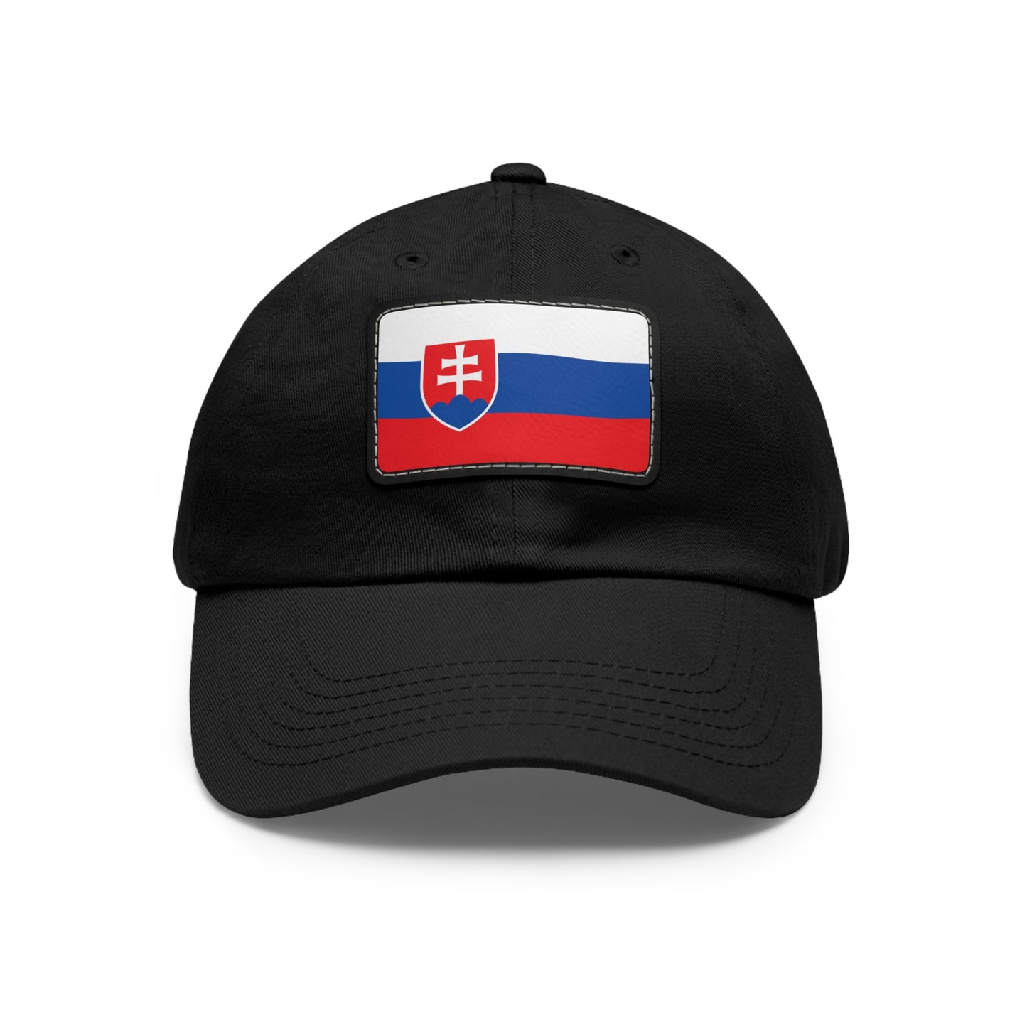Slovakia Leather Patch Hat