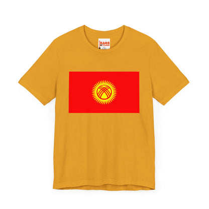 Kyrgyzstan Flag on T-shirt