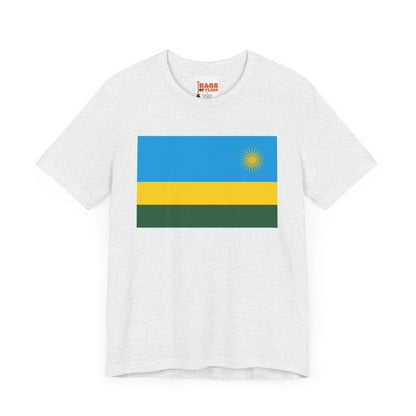 Rwanda Flag on T-shirt