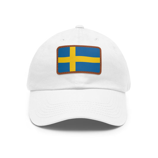 Sweden Leather Patch Hat