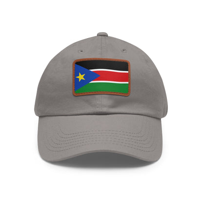 South Sudan Leather Patch Hat