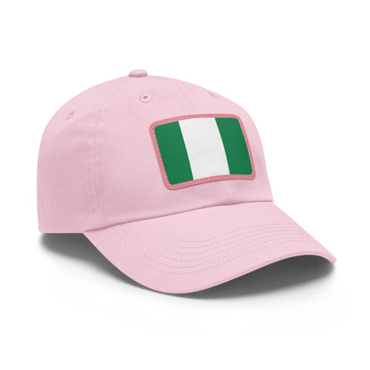 Nigeria Leather Patch Hat